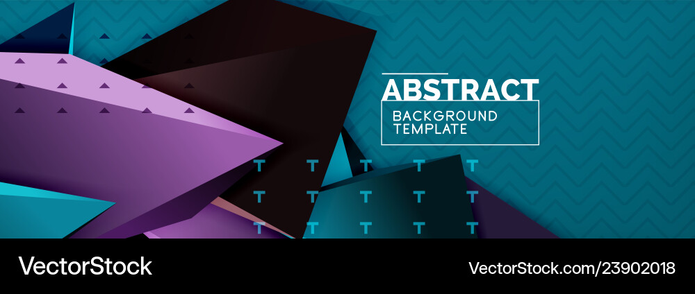 3d triangular shapes abstract background 3d triangular shapes abstract background vector image