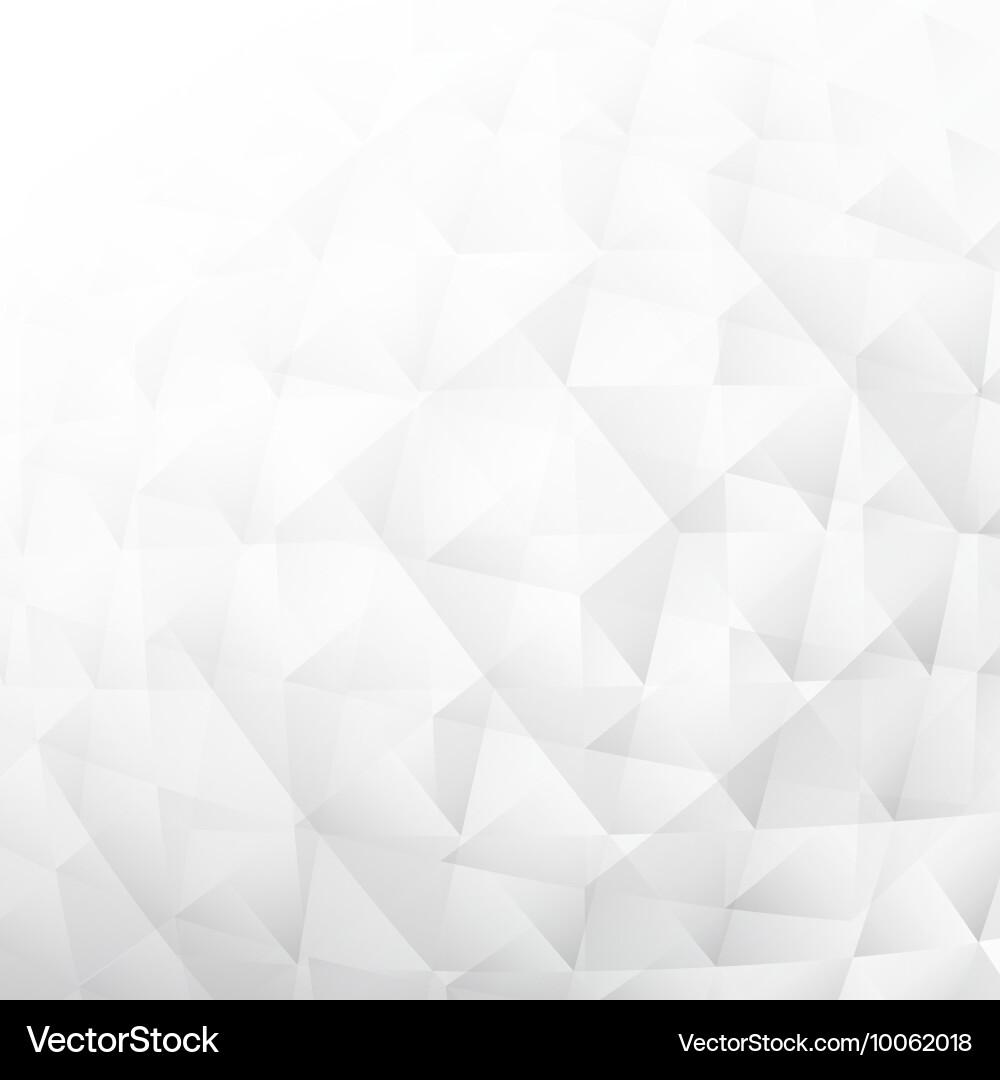 Grey abstract background with basic geometry vector image