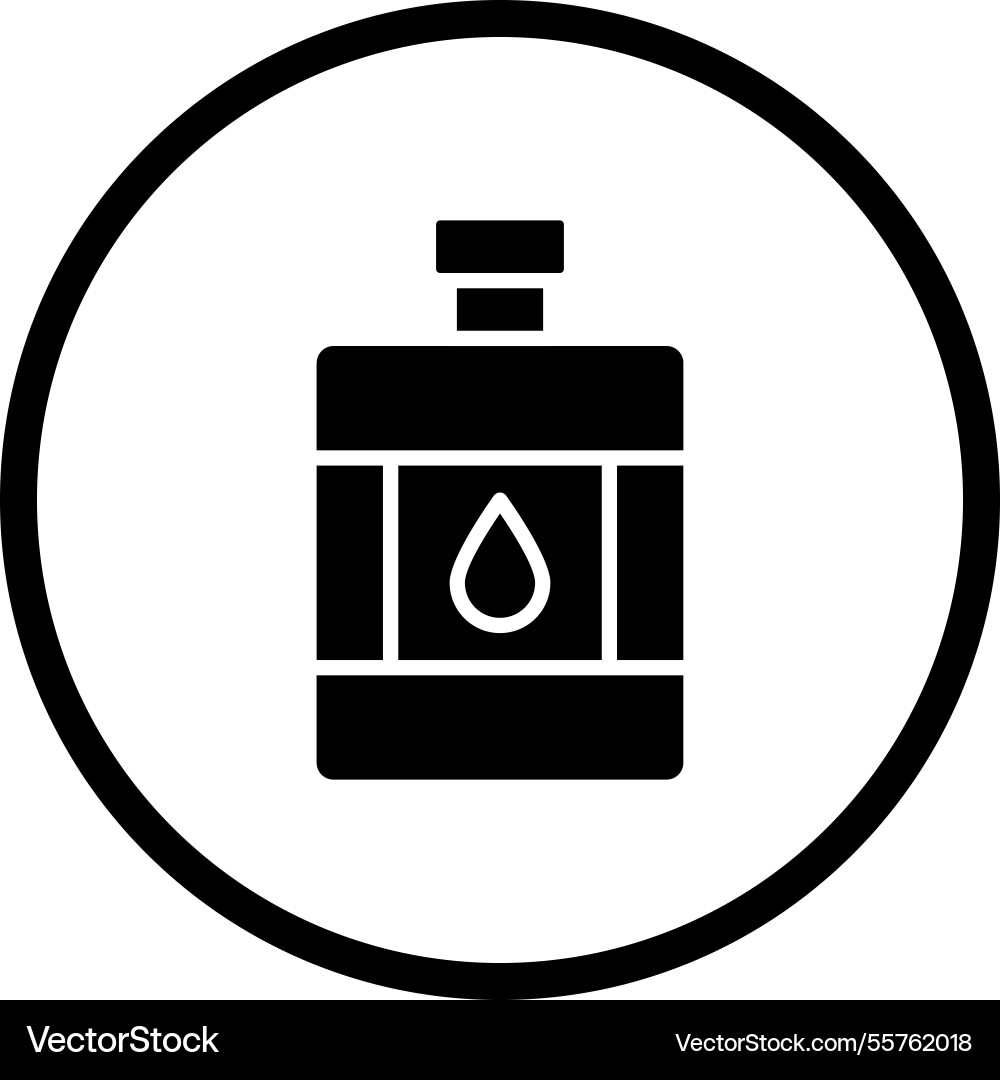 Hip flask icon design Vector Image