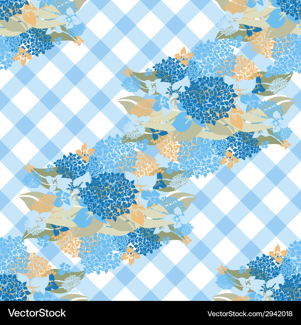 Seamless pattern vector image