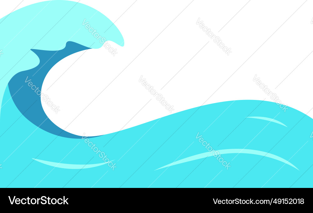 Tsunami element collection set Tsunami element collection set Vector Image