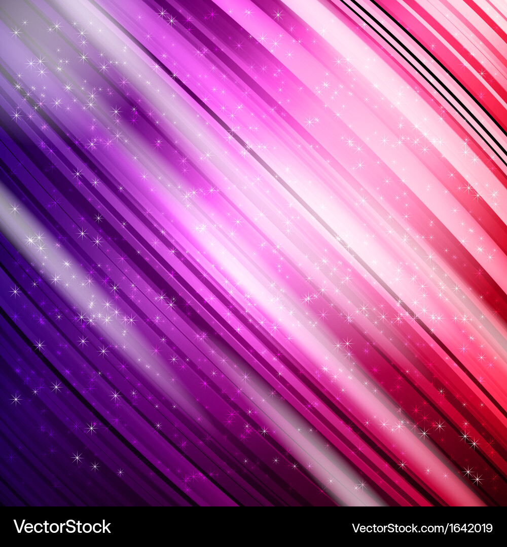 Abstract background with colored lines and light vector image