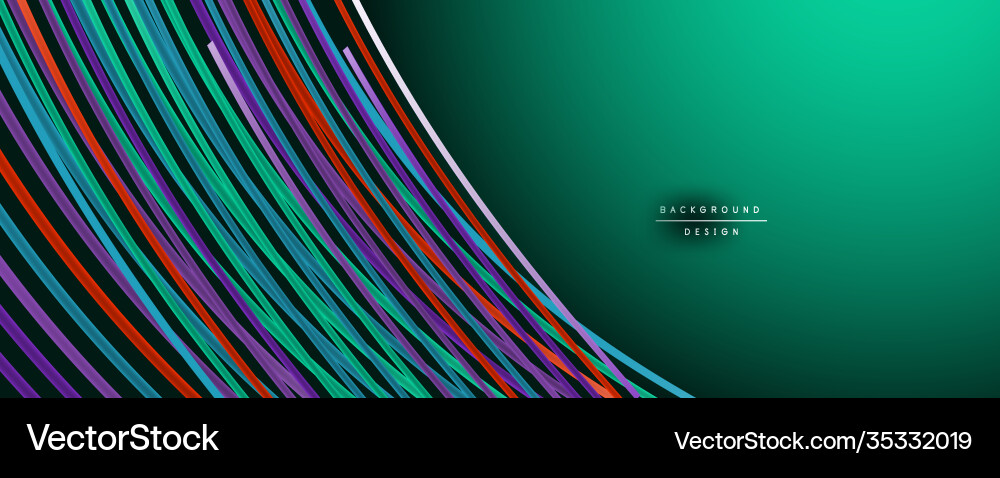 Abstract colorful lines background Abstract colorful lines background vector image