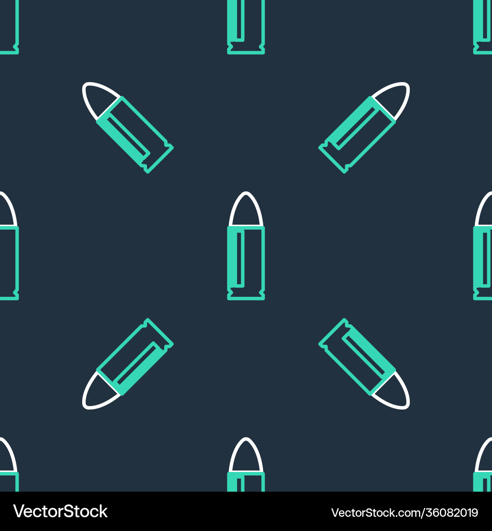Line key icon isolated seamless pattern on black Line key icon isolated seamless pattern on black vector image