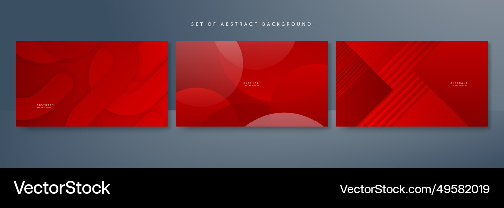 Red abstract background for presentation design Red abstract background for presentation design vector image