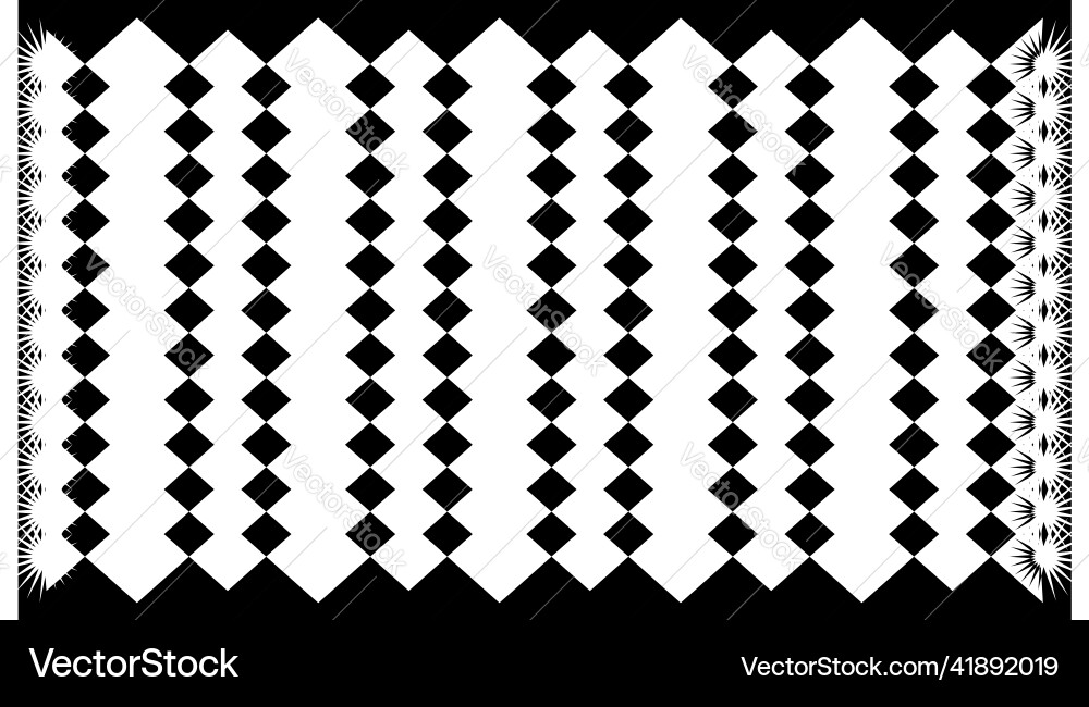 Zig-zag criss-cross edgy lines pattern element Zig-zag criss-cross edgy lines pattern element Vector Image