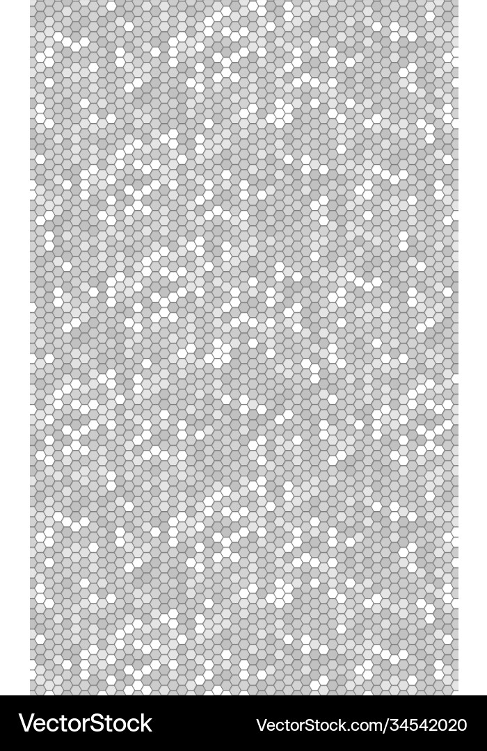 Abstract background with many small hexagons vector image