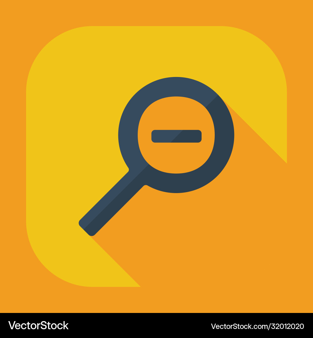 Flat modern design with shadow icon player vector image
