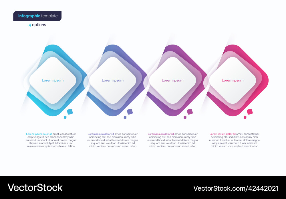 Abstract gradient minimalistic infographic Abstract gradient minimalistic infographic vector image