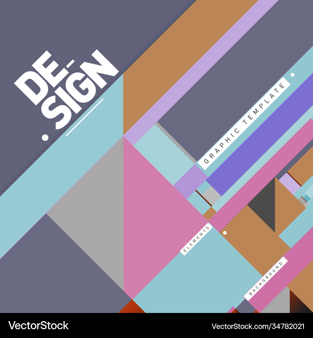 Modern colorful background material design Modern colorful background material design vector image