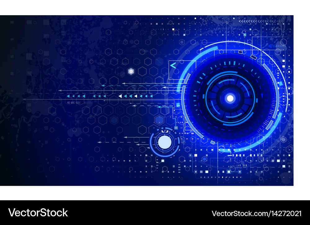 Tech Networks & Connections vector image