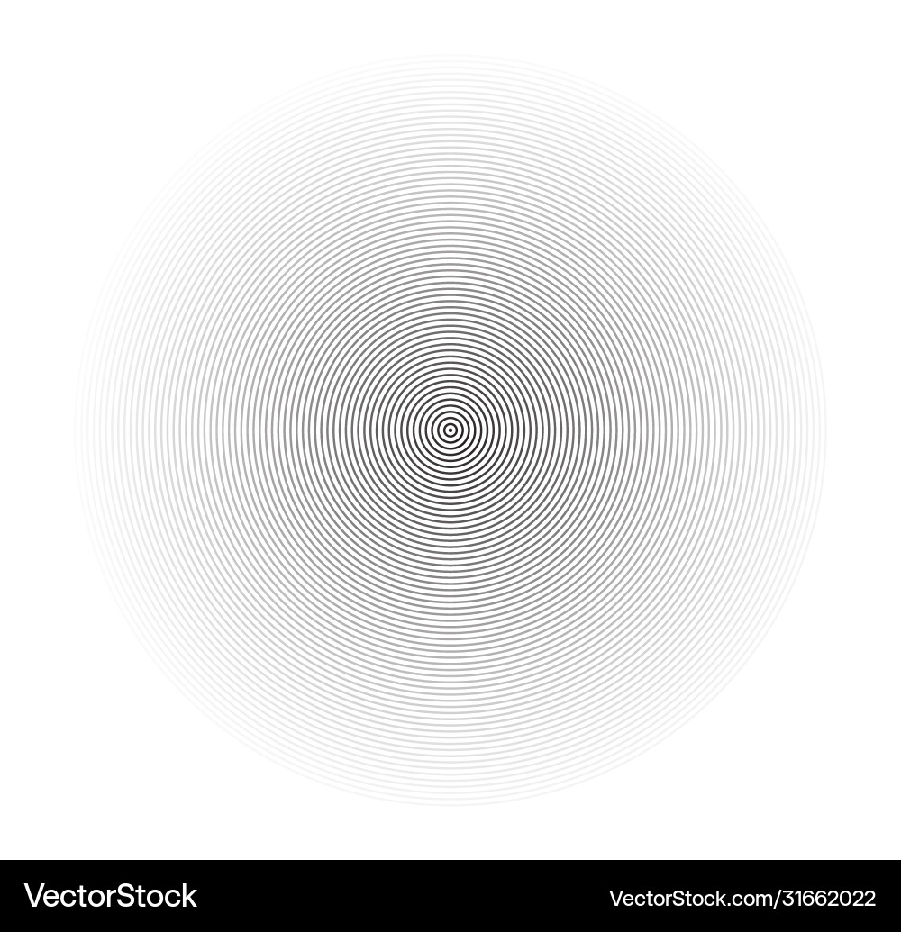 Concentric circle elements element for graphic Concentric circle elements element for graphic Vector Image