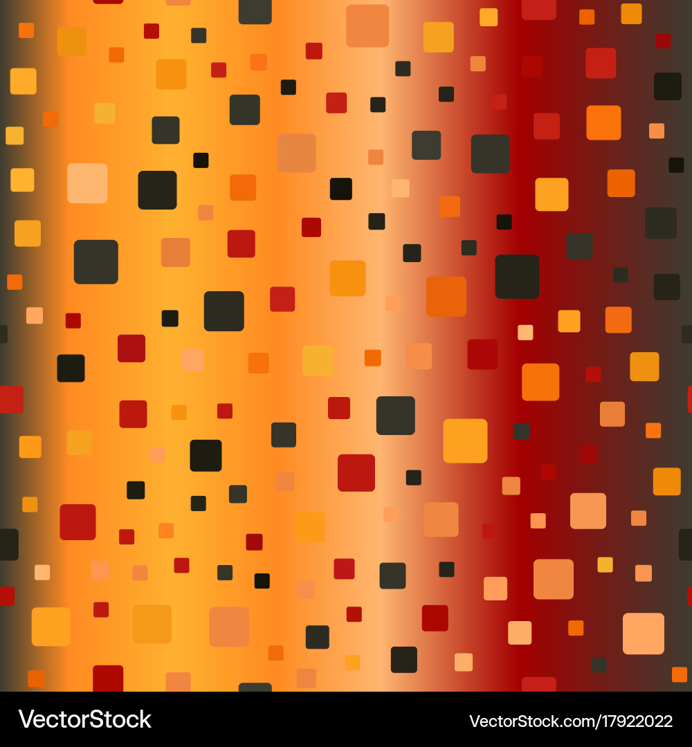 Glowing rounded square pattern seamless vector image