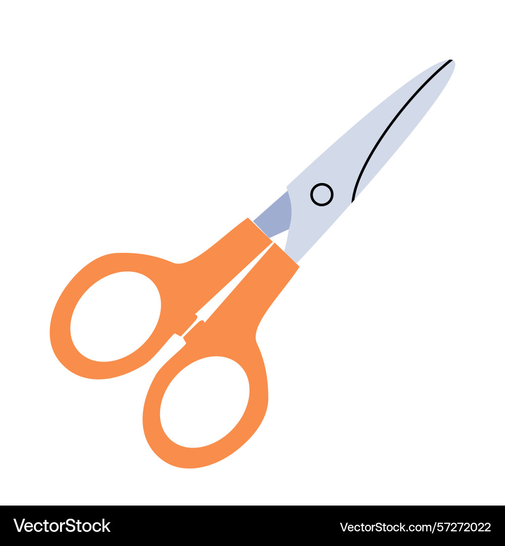 Isolated scissors symbol for cutting Isolated scissors symbol for cutting Vector Image