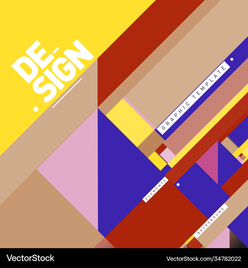 Modern colorful background material design Modern colorful background material design vector image