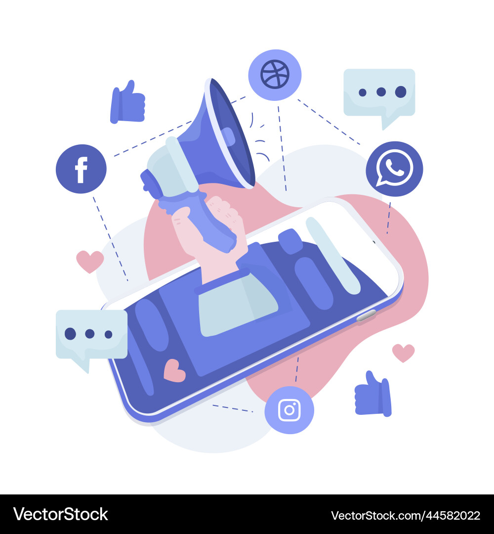 Post notifications Post notifications vector image