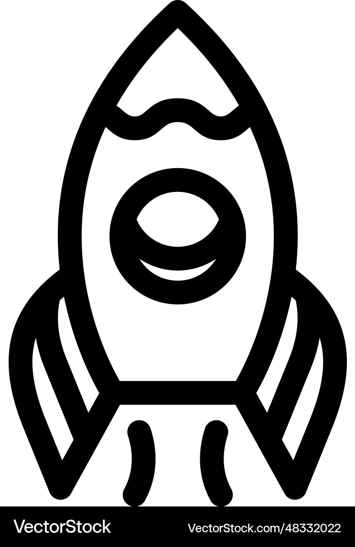 Project launch icon Vector Image