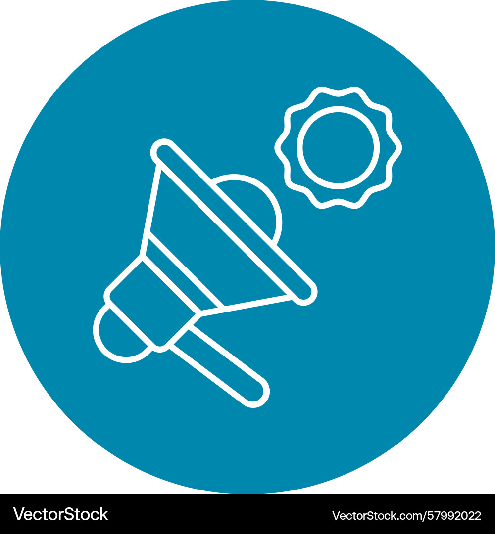 Promotion line multi circle Vector Image