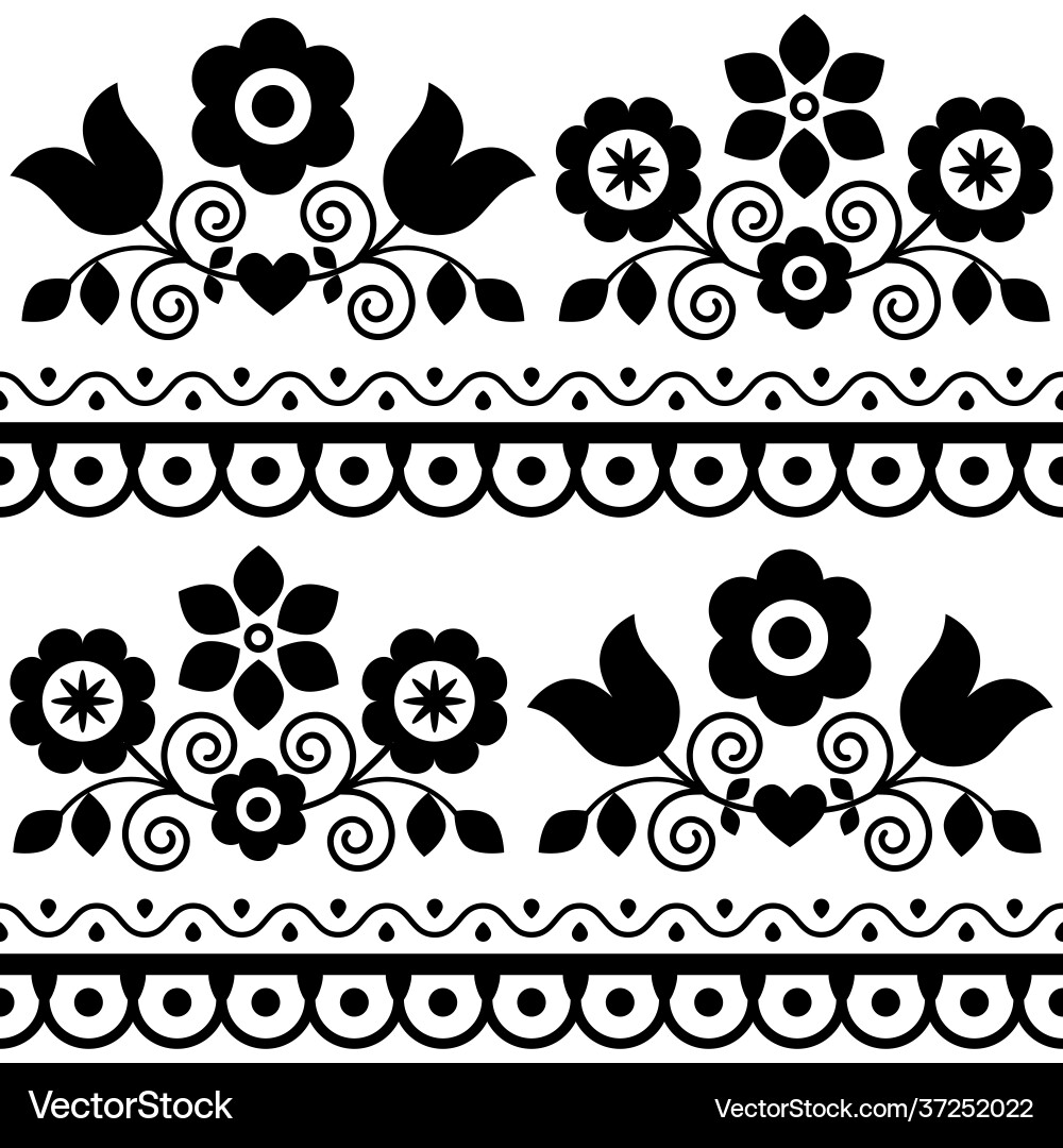 Retro seamless textile or fabric print vector image