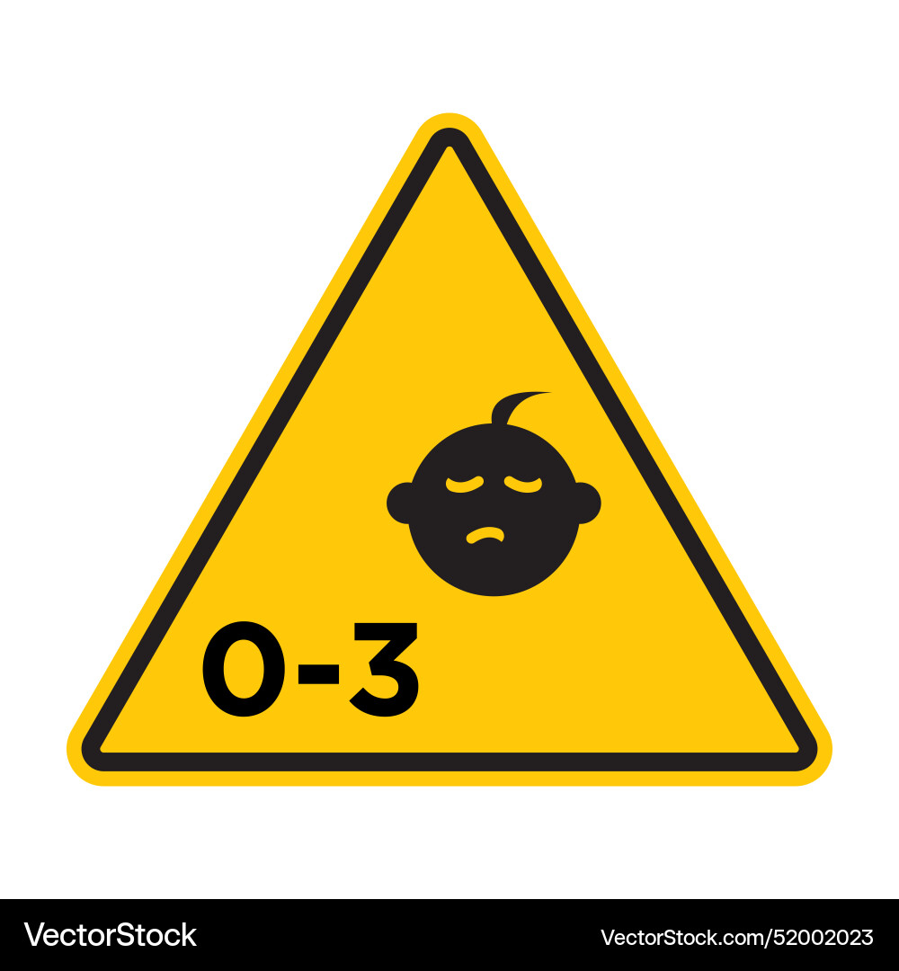 Age restriction notice indicating suitability Vector Image