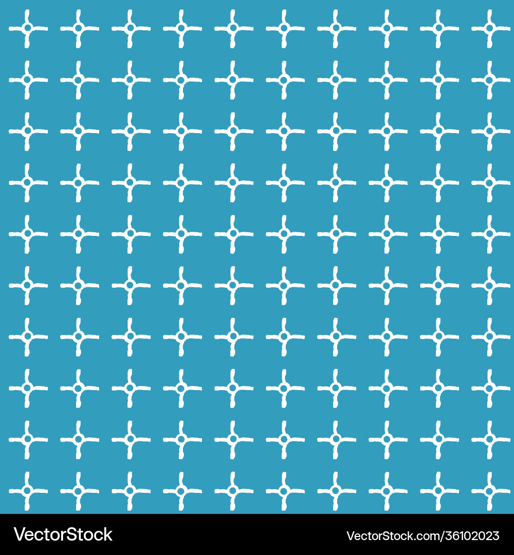 Blue and white simple repeat seamless pattern Blue and white simple repeat seamless pattern vector image