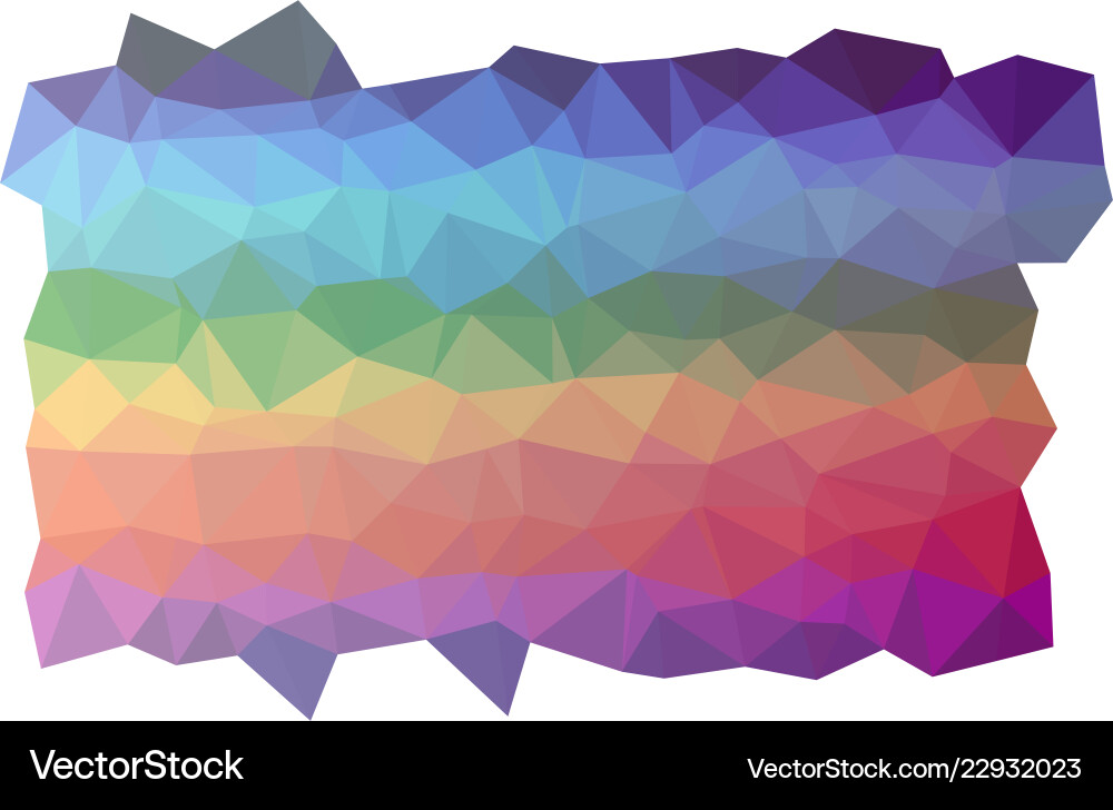 Colorful triangular low poly mosaic abstract Colorful triangular low poly mosaic abstract vector image