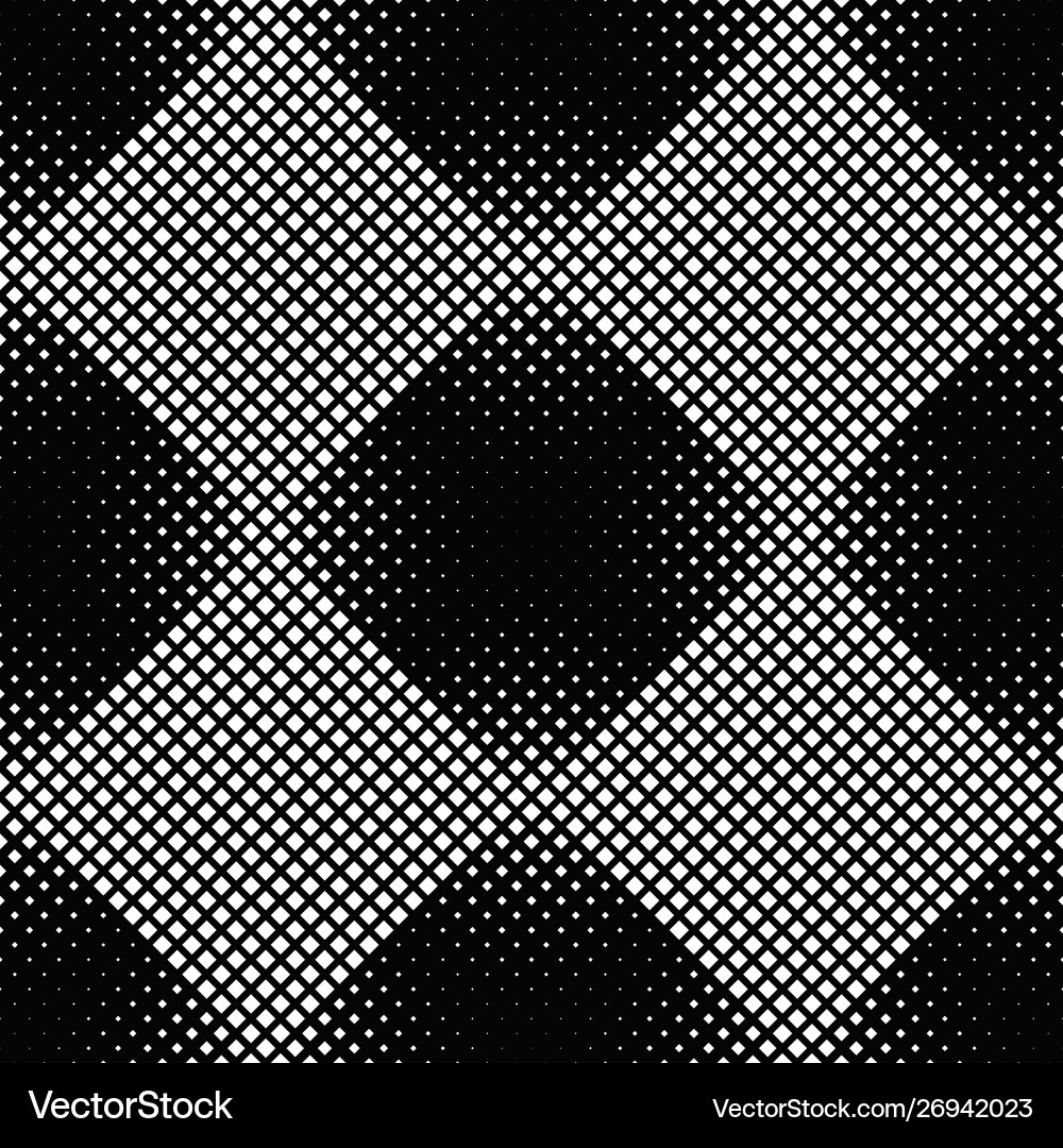 Geometrical seamless abstract square pattern vector image