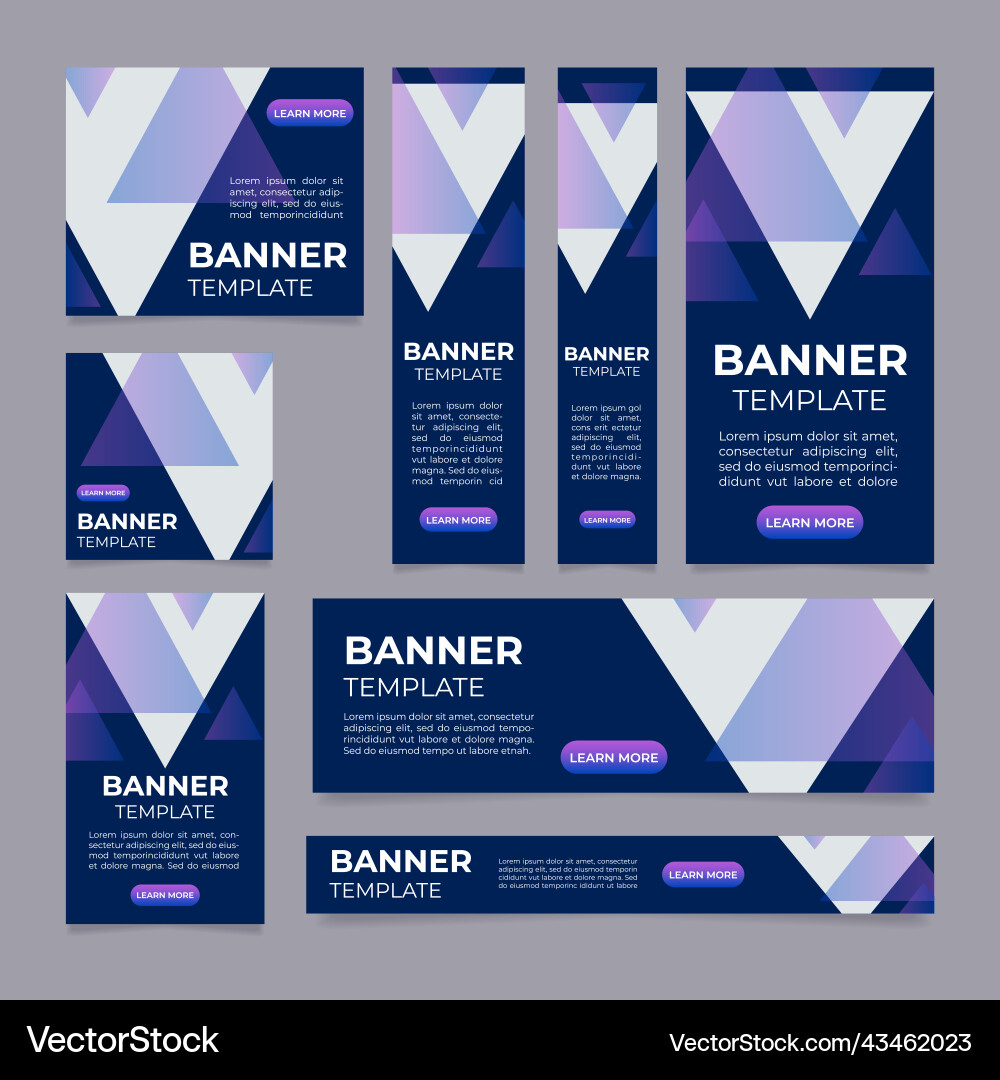 Information technologies for business web banner Information technologies for business web banner vector image
