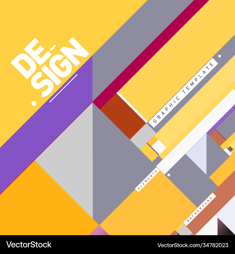 Modern colorful background material design Modern colorful background material design vector image