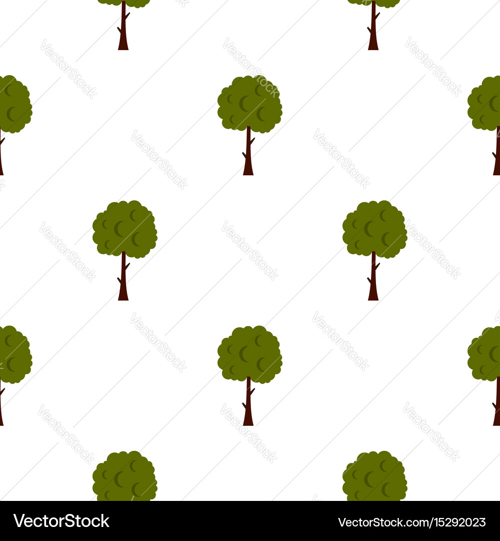 Simple Tree Pattern vector image