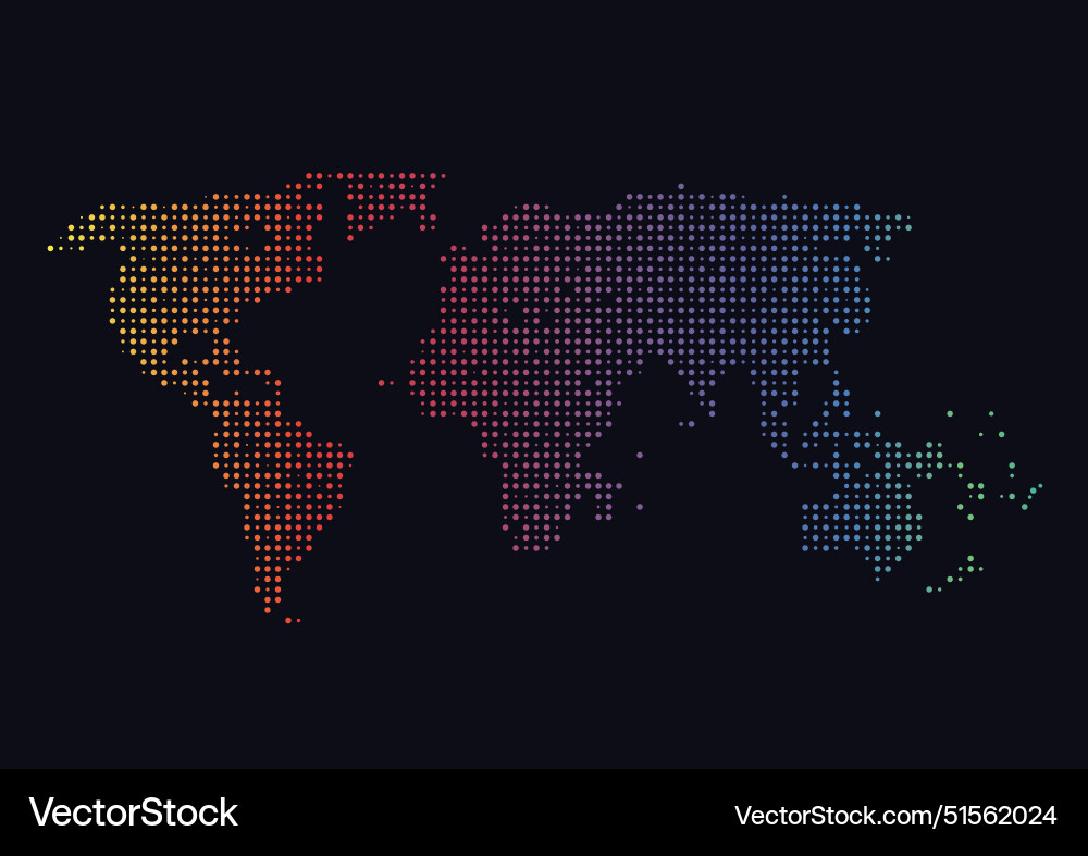 Global network connection world map point Global network connection world map point Vector Image