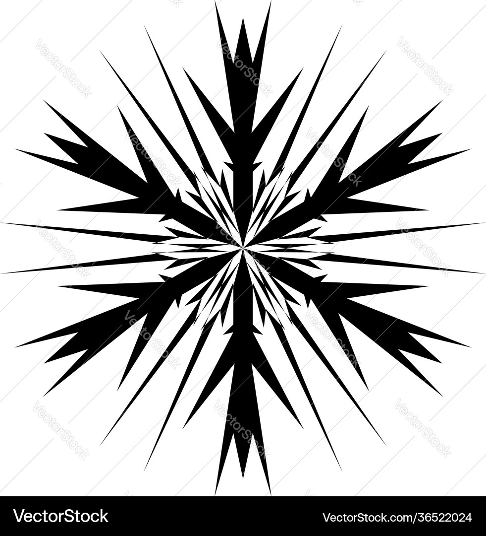 Snowflake icon Snowflake icon Vector Image