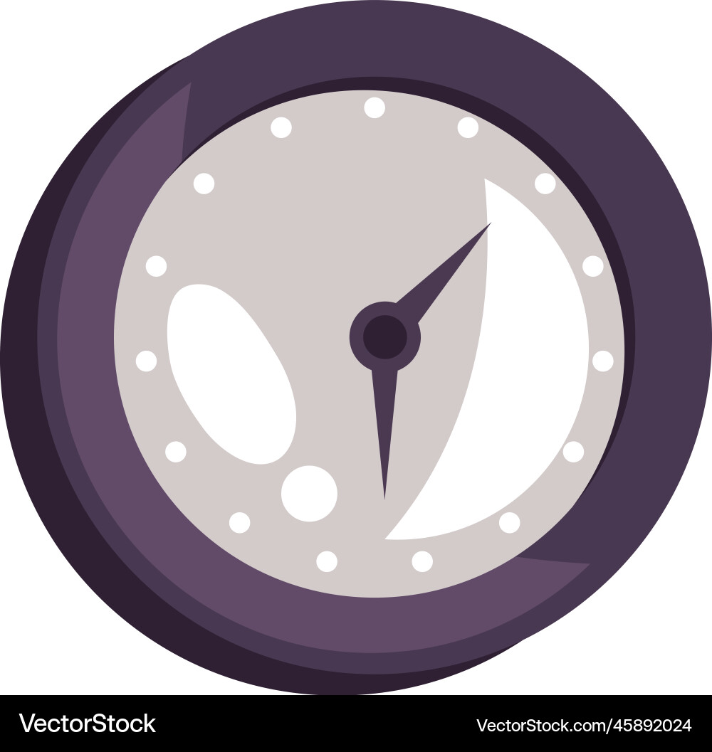Timer clock icon vector image