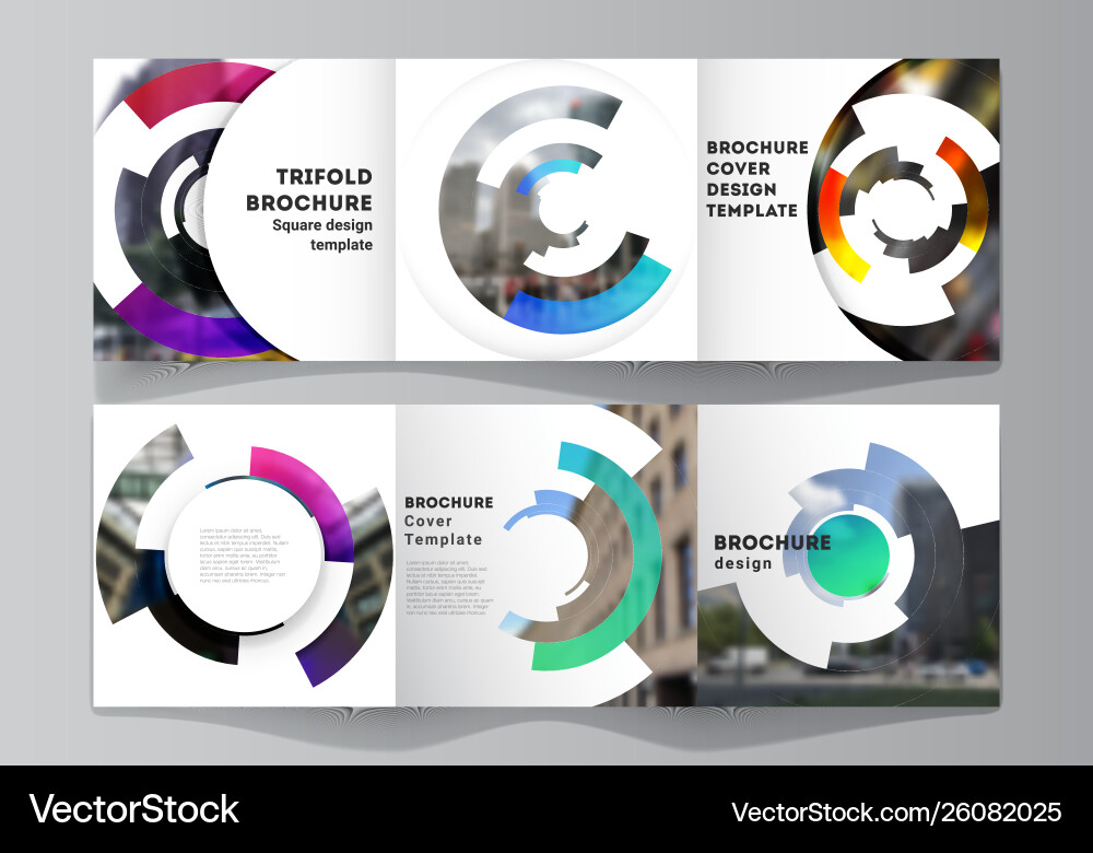 Minimal editable layout square Minimal editable layout square vector image