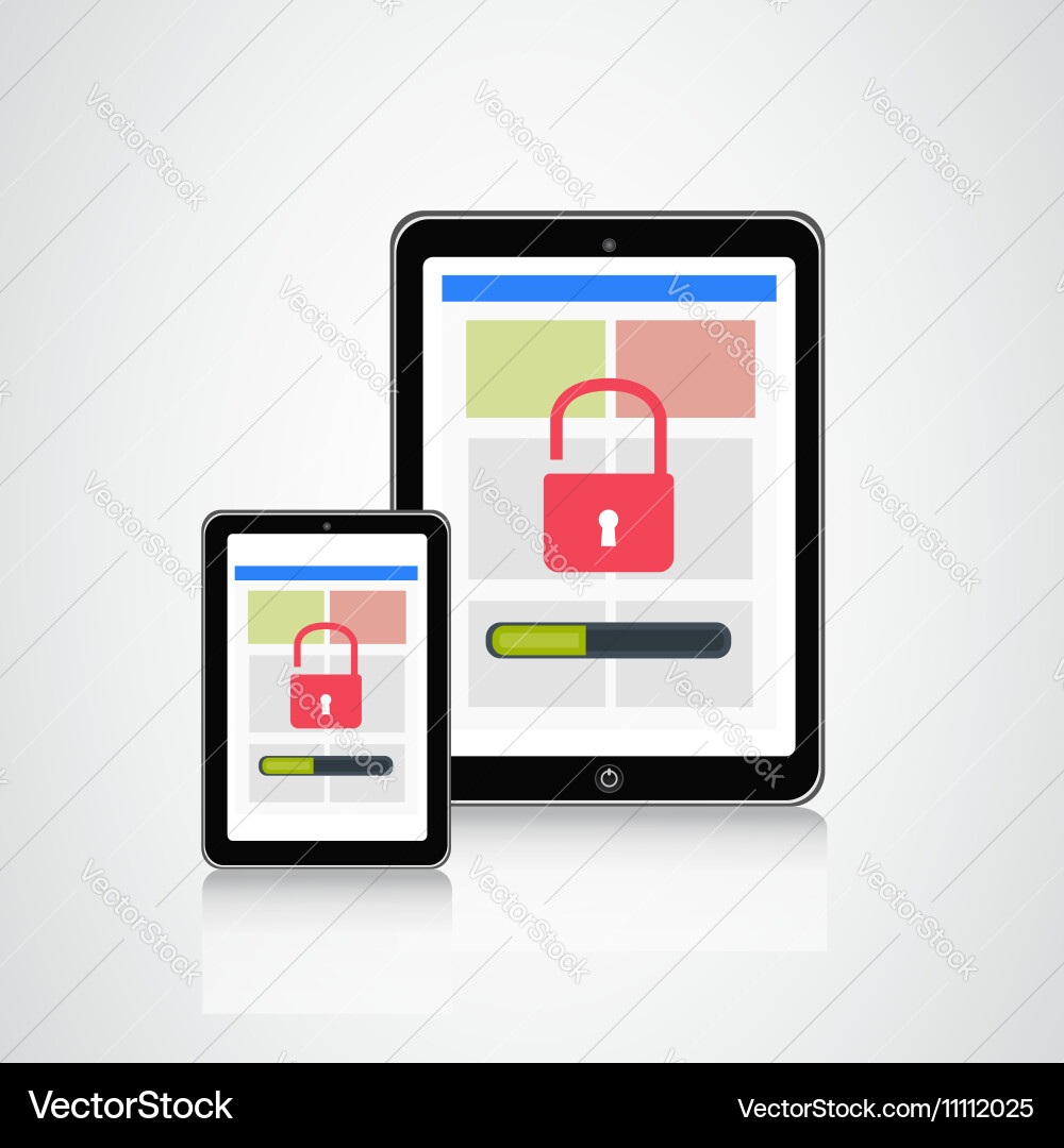Vulnerability search seo optimizationweb analytics vector image
