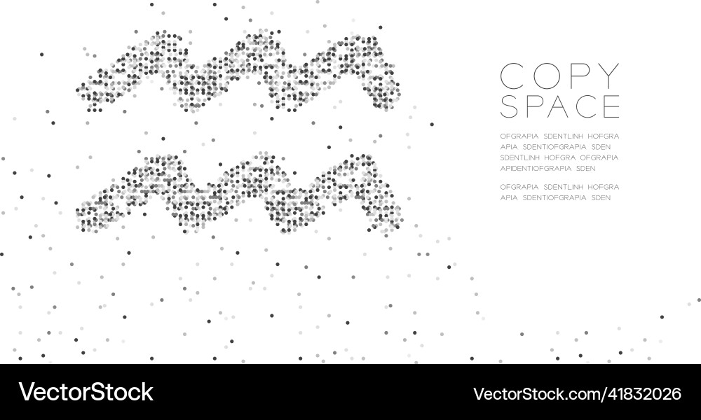 Abstract geometric circle dot pixel pattern Abstract geometric circle dot pixel pattern vector image