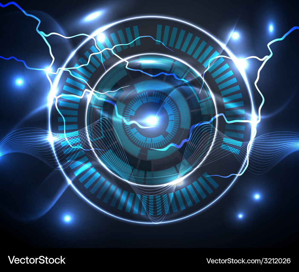 Abstract Mechanical Background Vector Image