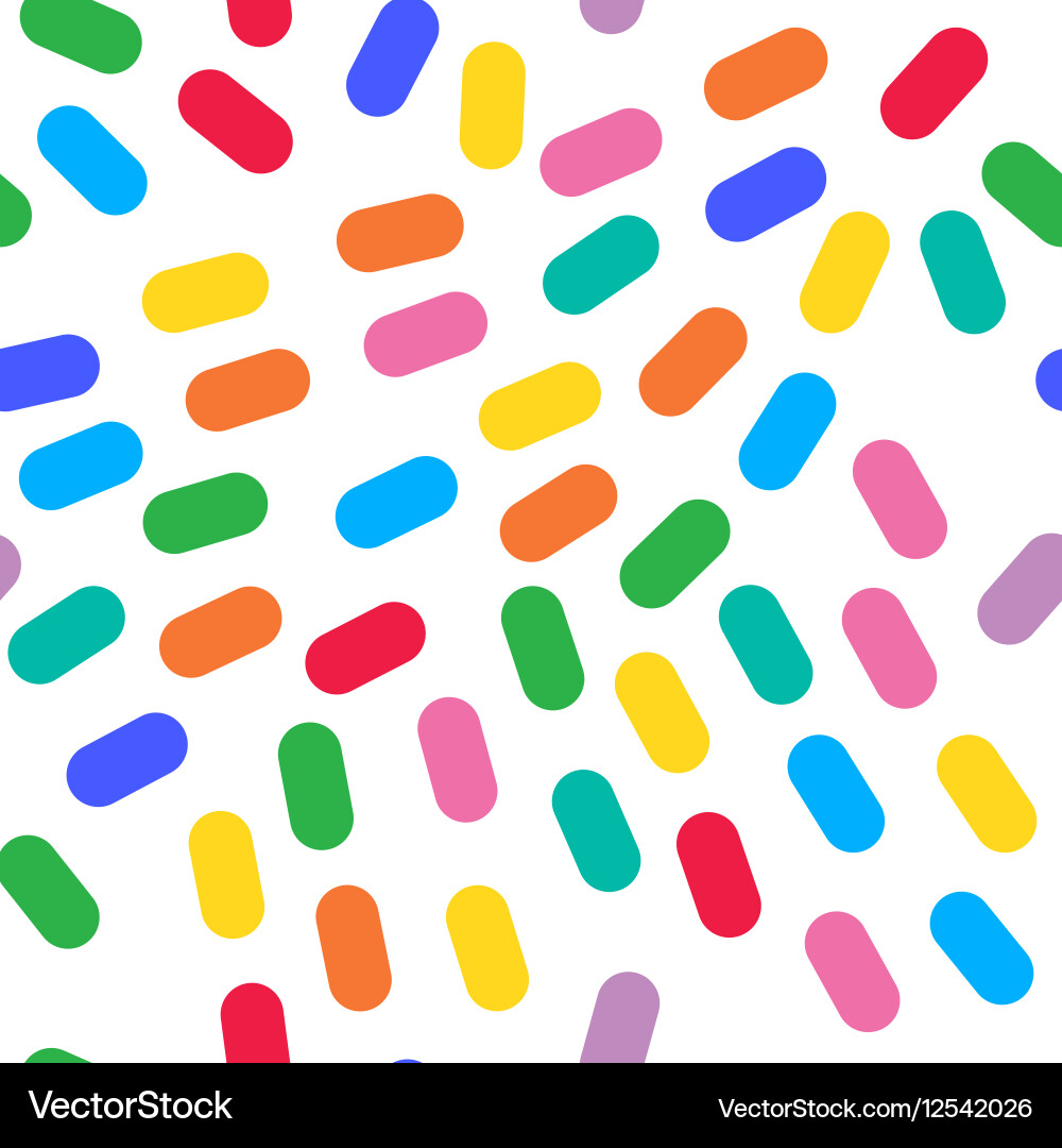 Bright colorful seamless pattern Vector Image
