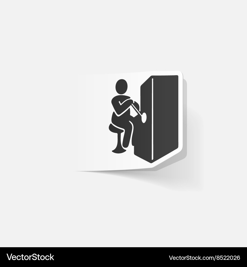 Realistic design element slot machine vector image
