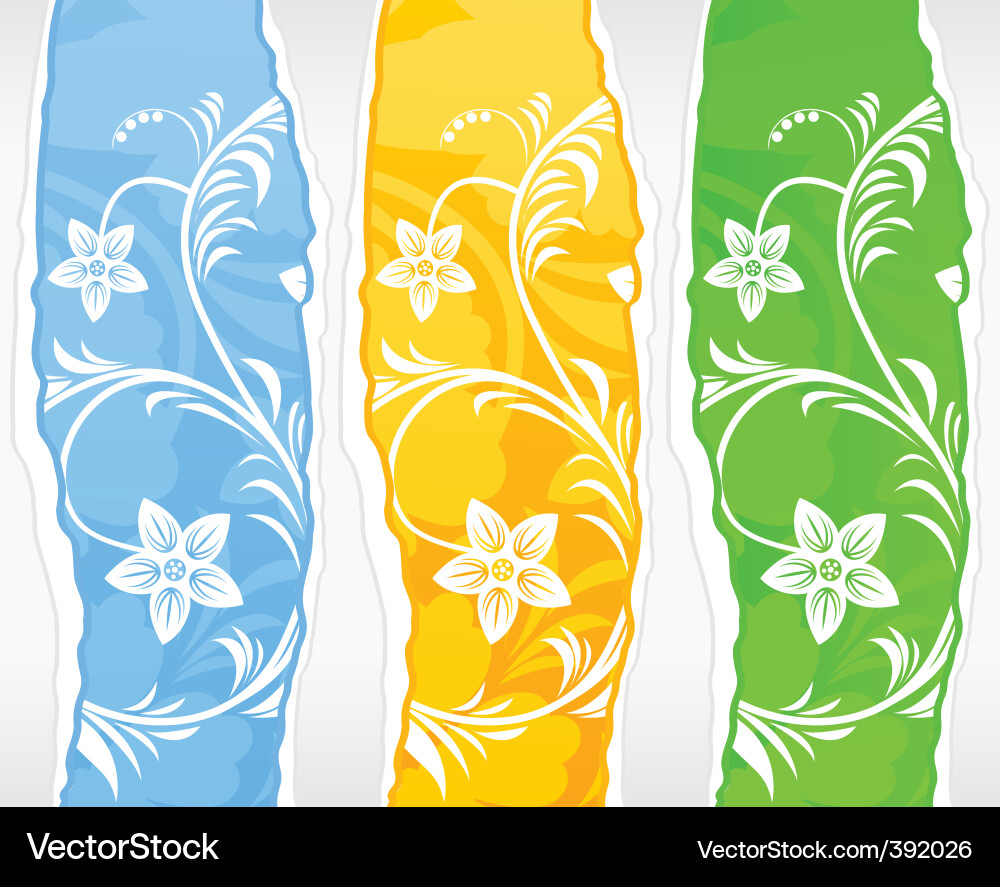 Spring backgrounds Vector Image