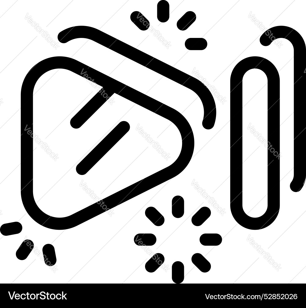 Video player loading with progress bar Video player loading with progress bar vector image