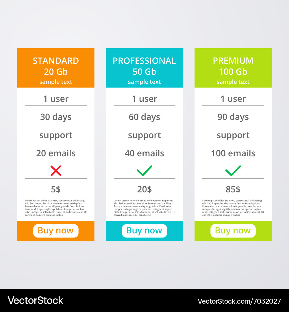 A pattern internet tariffs vector image