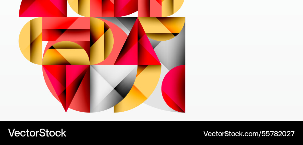 Abstract geometric design with intersecting Abstract geometric design with intersecting vector image