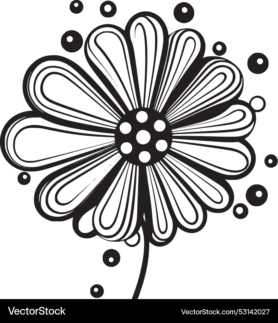 Flower Royalty Free Vector Image - VectorStock