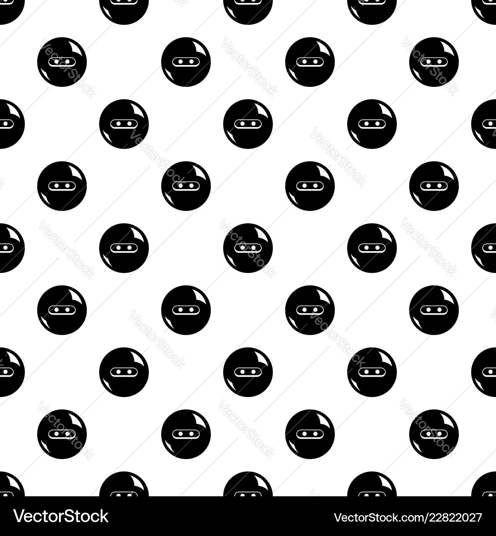 Round button pattern seamless Round button pattern seamless vector image