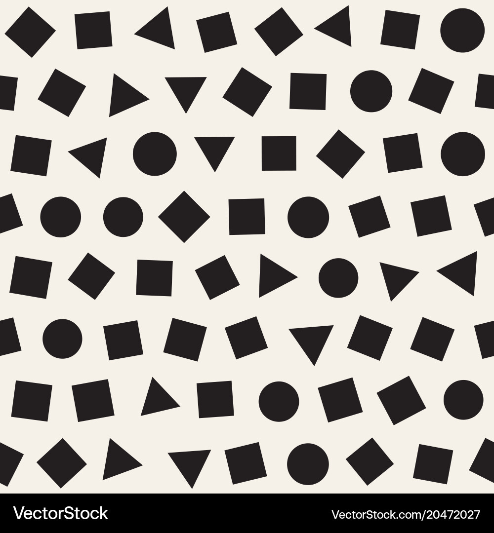 Seamless chaotic patterns randomly scattered Vector Image