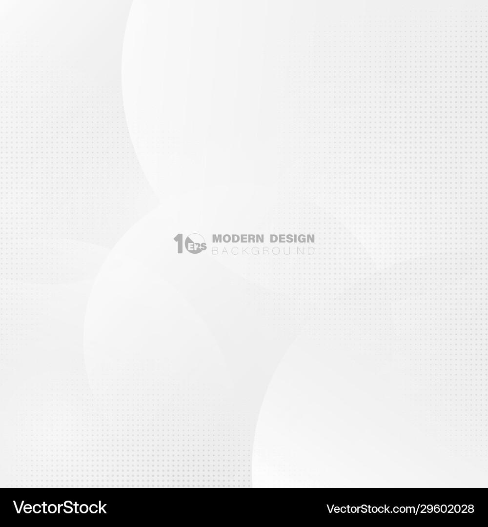 Abstract gradient white and gray circle pattern Abstract gradient white and gray circle pattern vector image