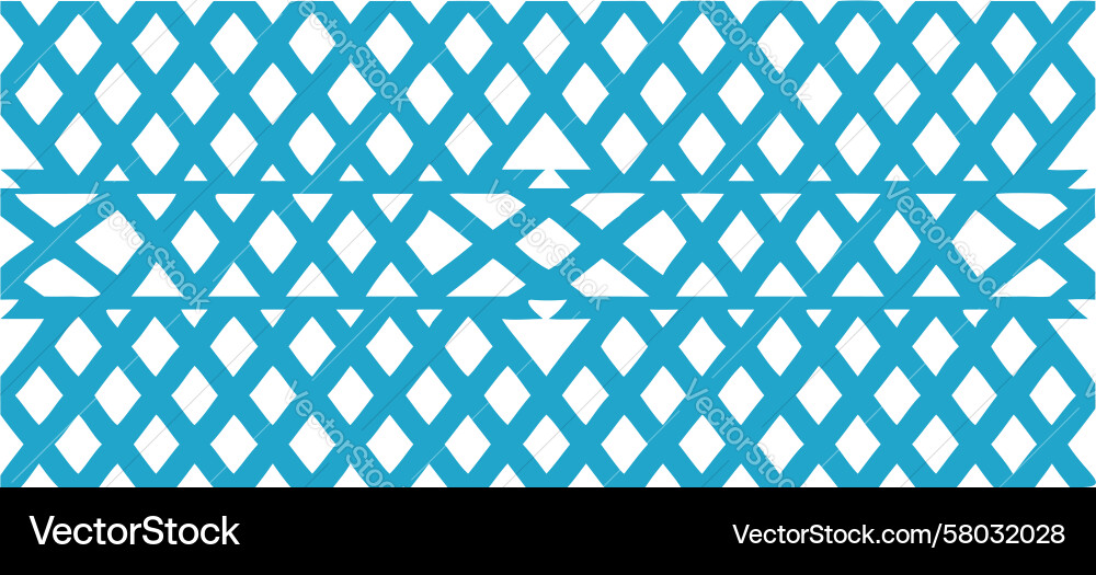Blue Mesh Grid Pattern Vector Image