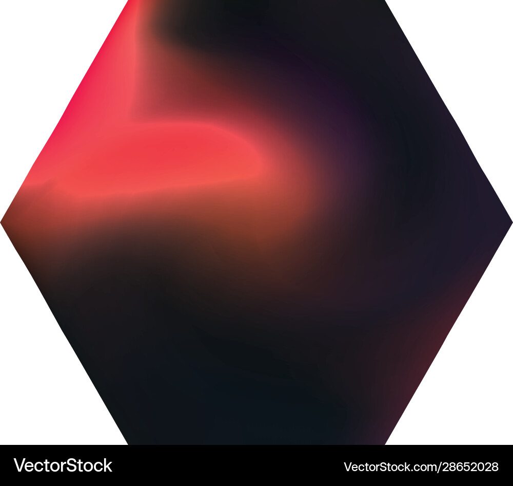 Chromatic background in form a shape vector image