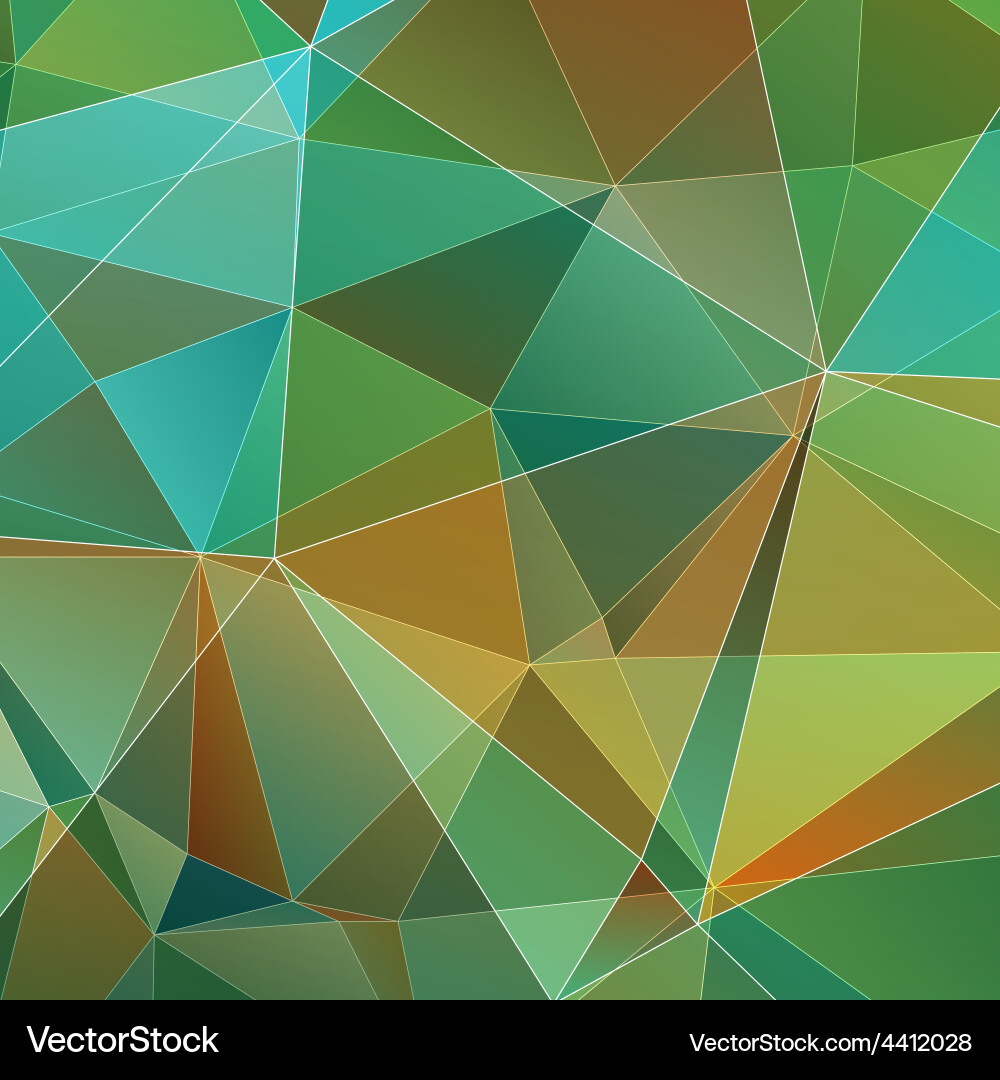 Geometric Triangle Pattern vector image